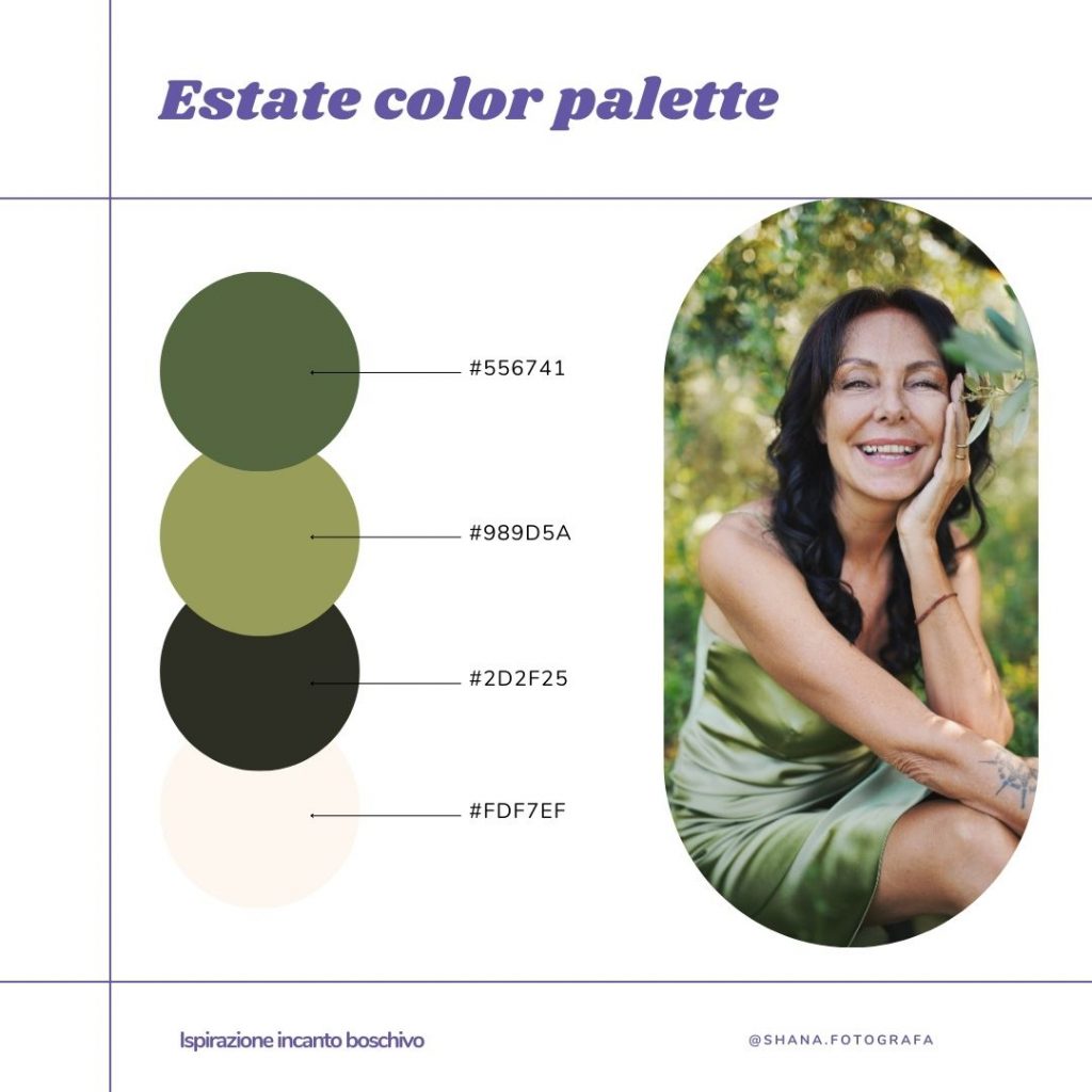 summer color palette per il tuo business femminile