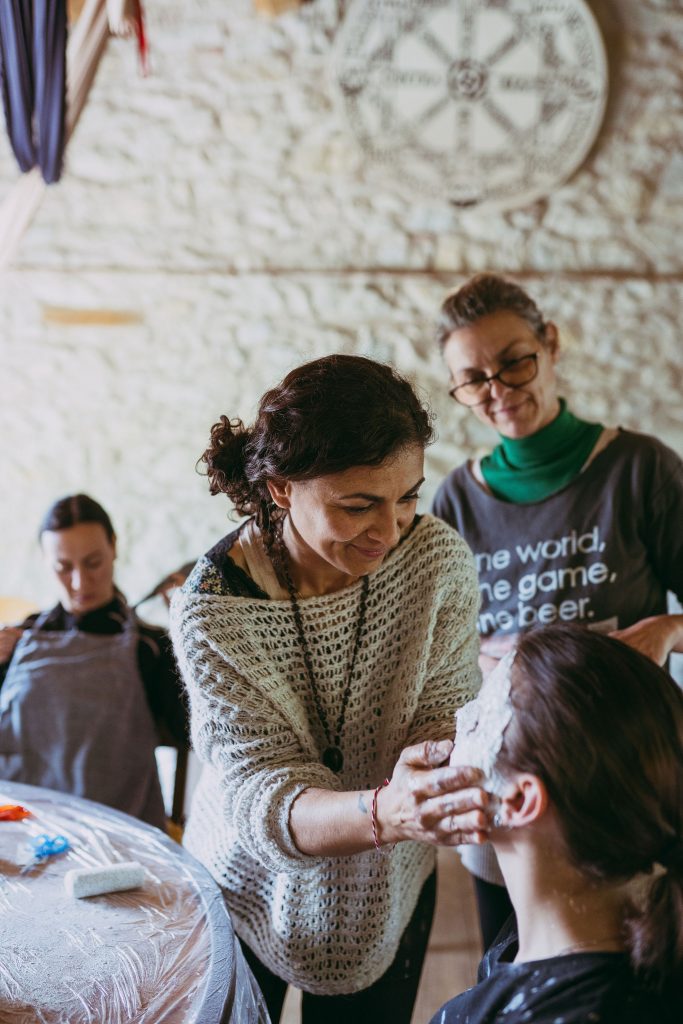 fotografare un ritiro al femminile