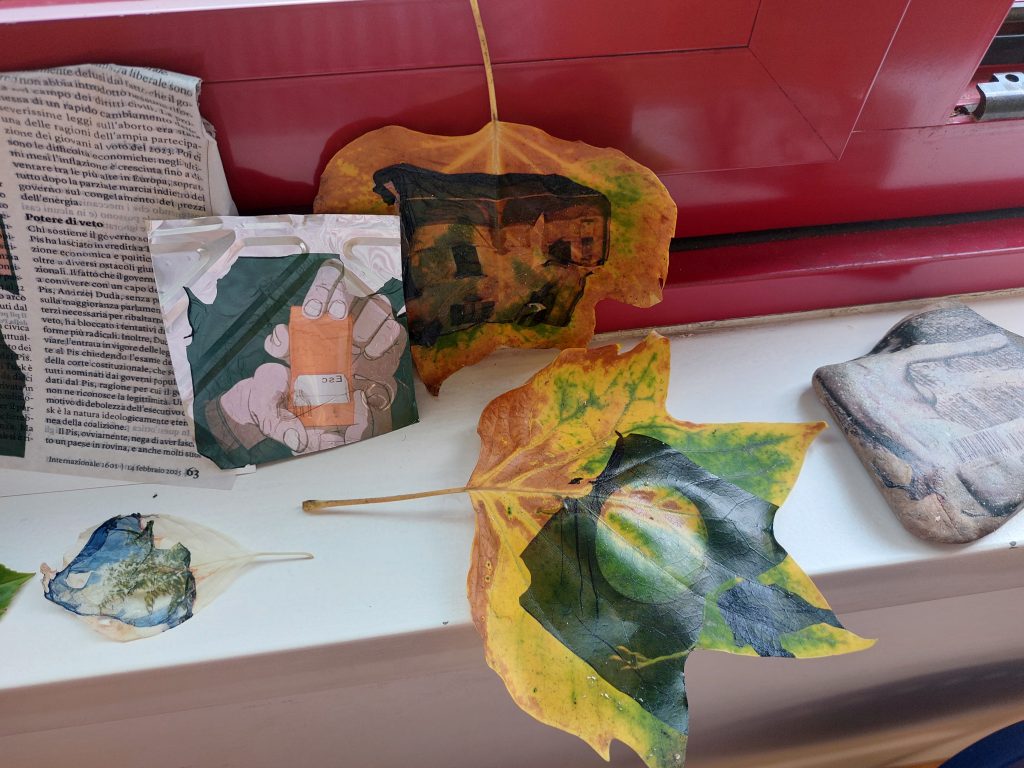 tecniche mixed media laboratorio creativo veneto